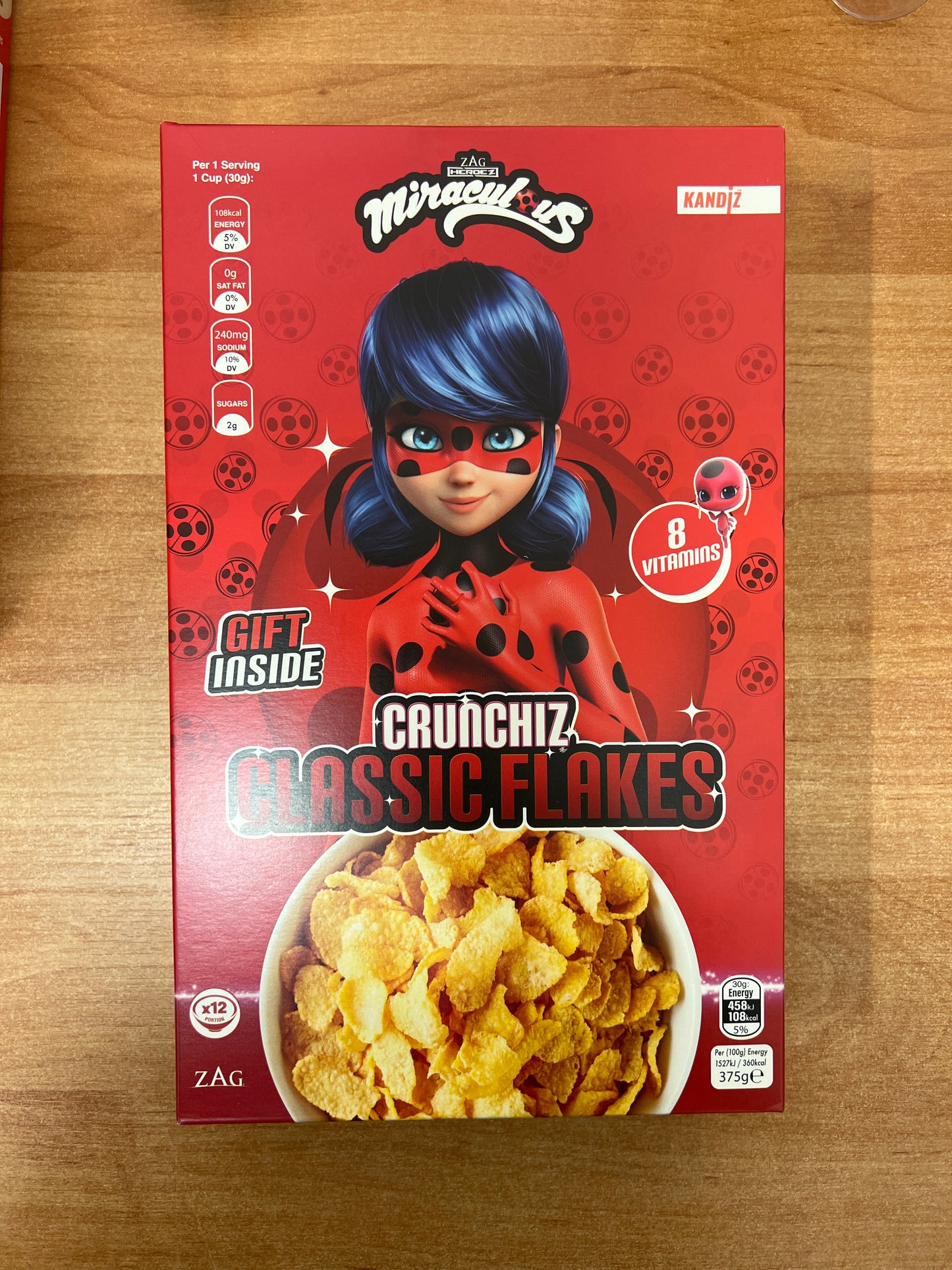 Nickelodeon Lady Bug Classic Flakes 375g