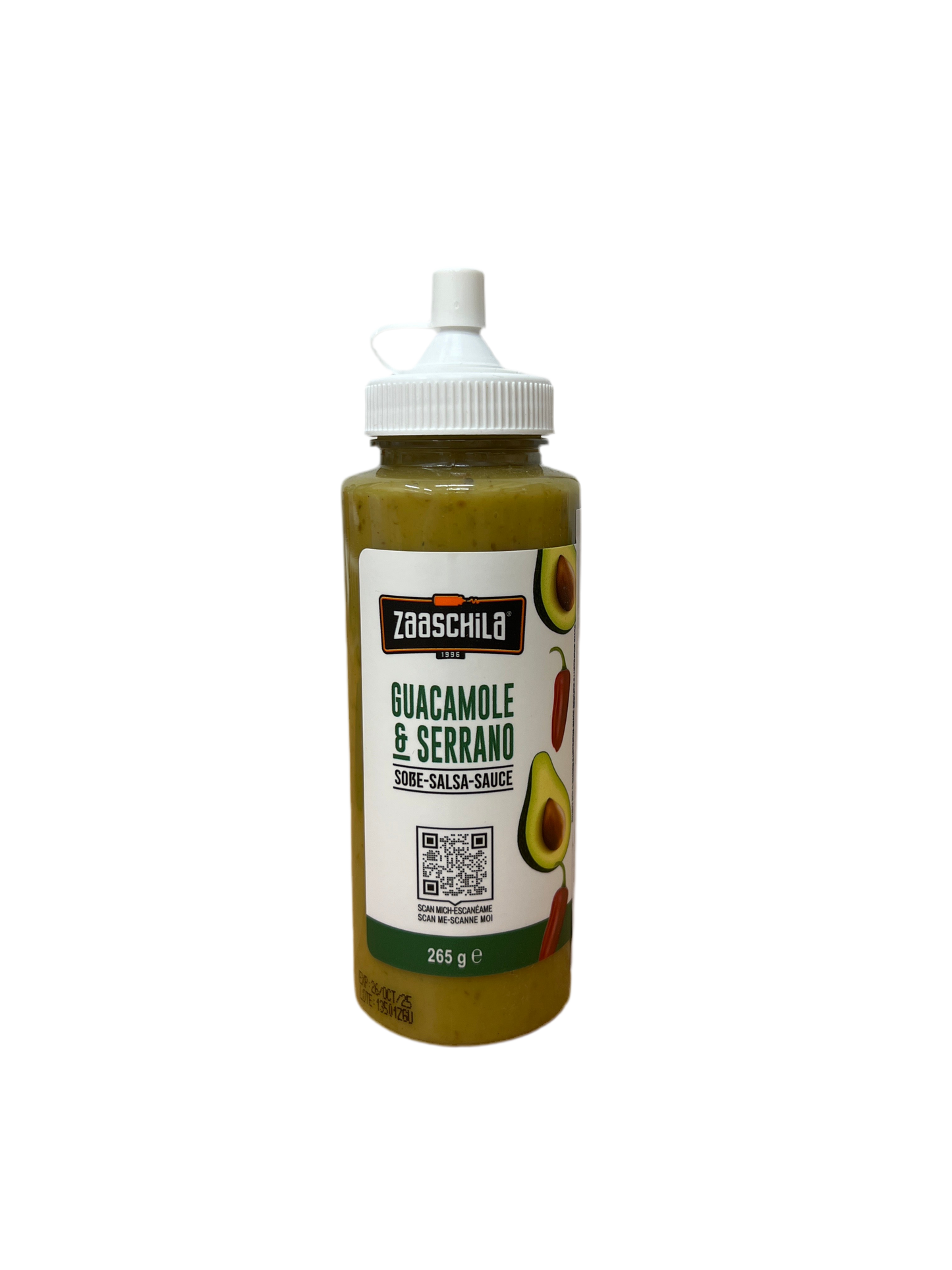 Salpic Zaaschila Guacamole & Serrano Mexico 265g
