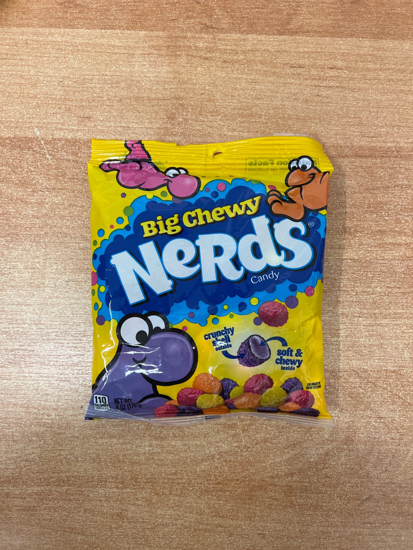 Nerds Big Chewy Peg Bag 170g