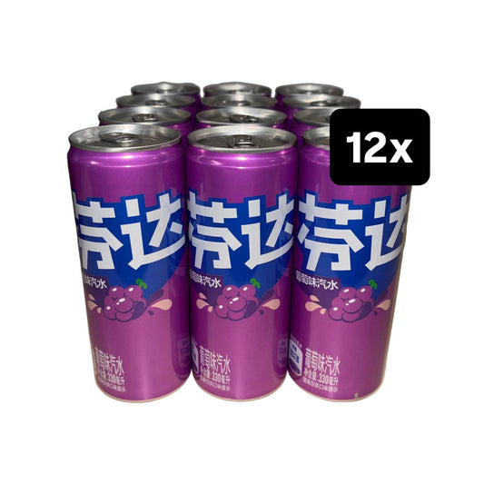 12x Fanta Traube China Bundle 12x330ml