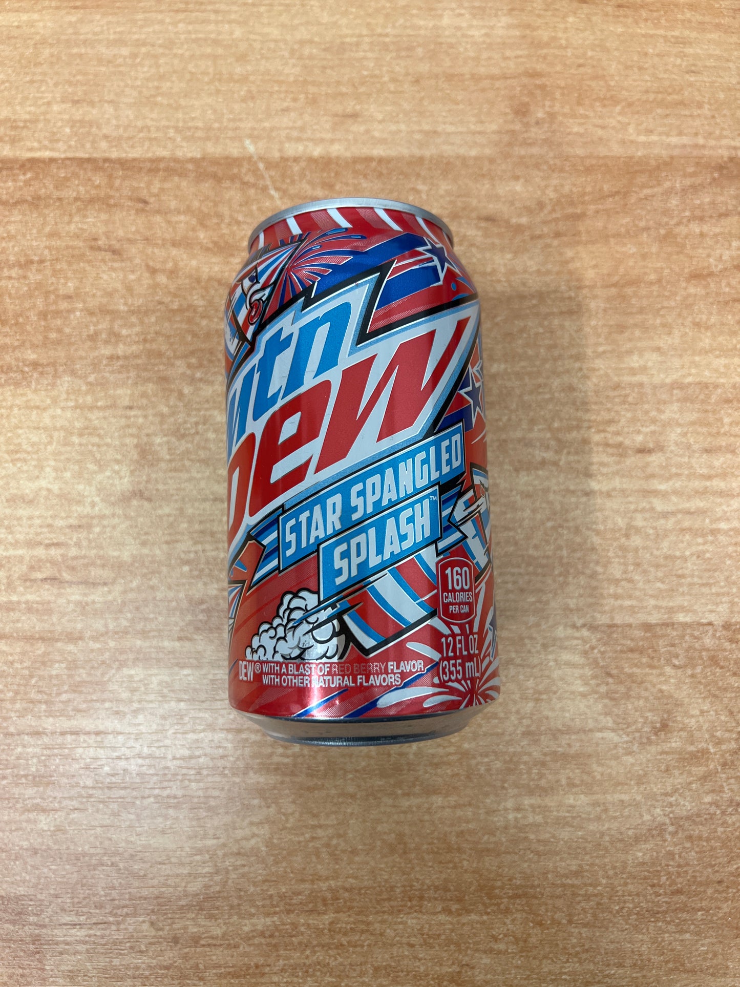 Mountain Dew Star Spangled Splash 355ml