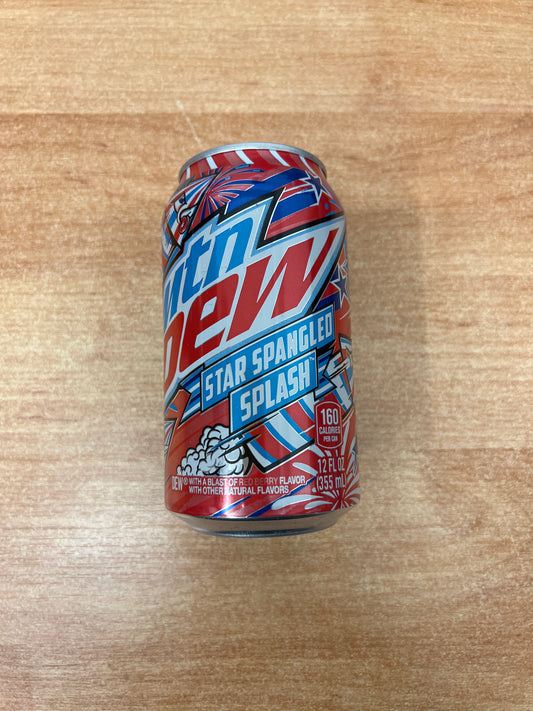 Mountain Dew Star Spangled Splash 355ml