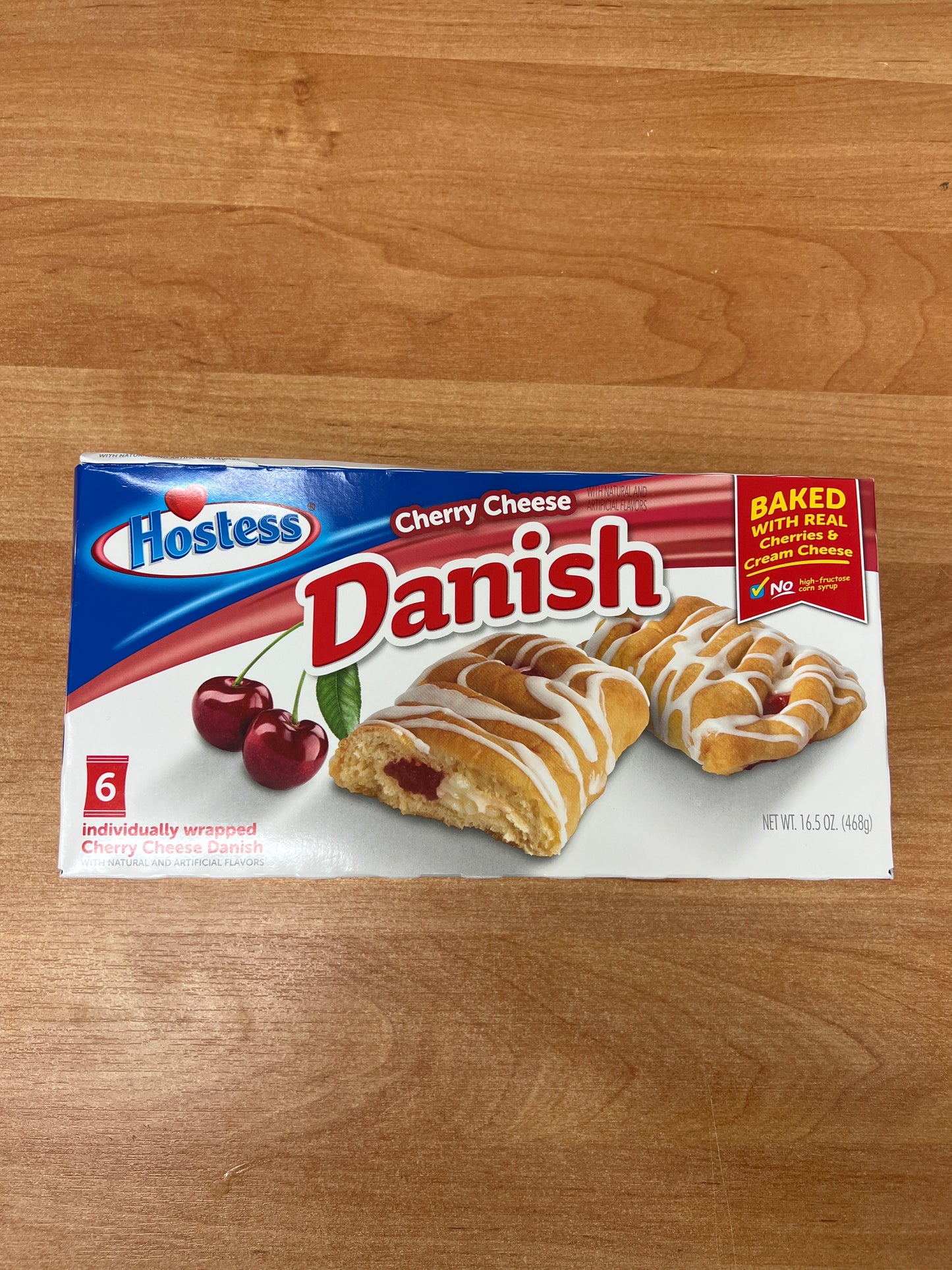 Hostess Danish Cherry Cheese 468g