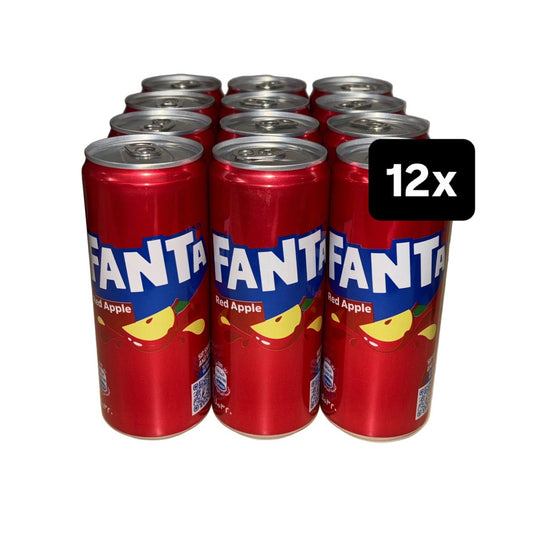 12x Fanta Roter Apfel Ägypten Bundle 12x320ml