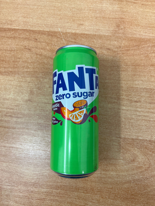 Fanta Exotic Zero Sugar Schweden 330ml