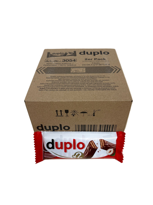Kinder Duplo 2er Pack Riegel Karton 24x36,4g