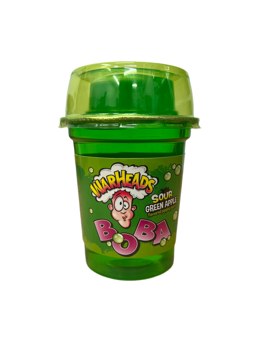 Warheads Boba Sour Greeen Apple 400ml