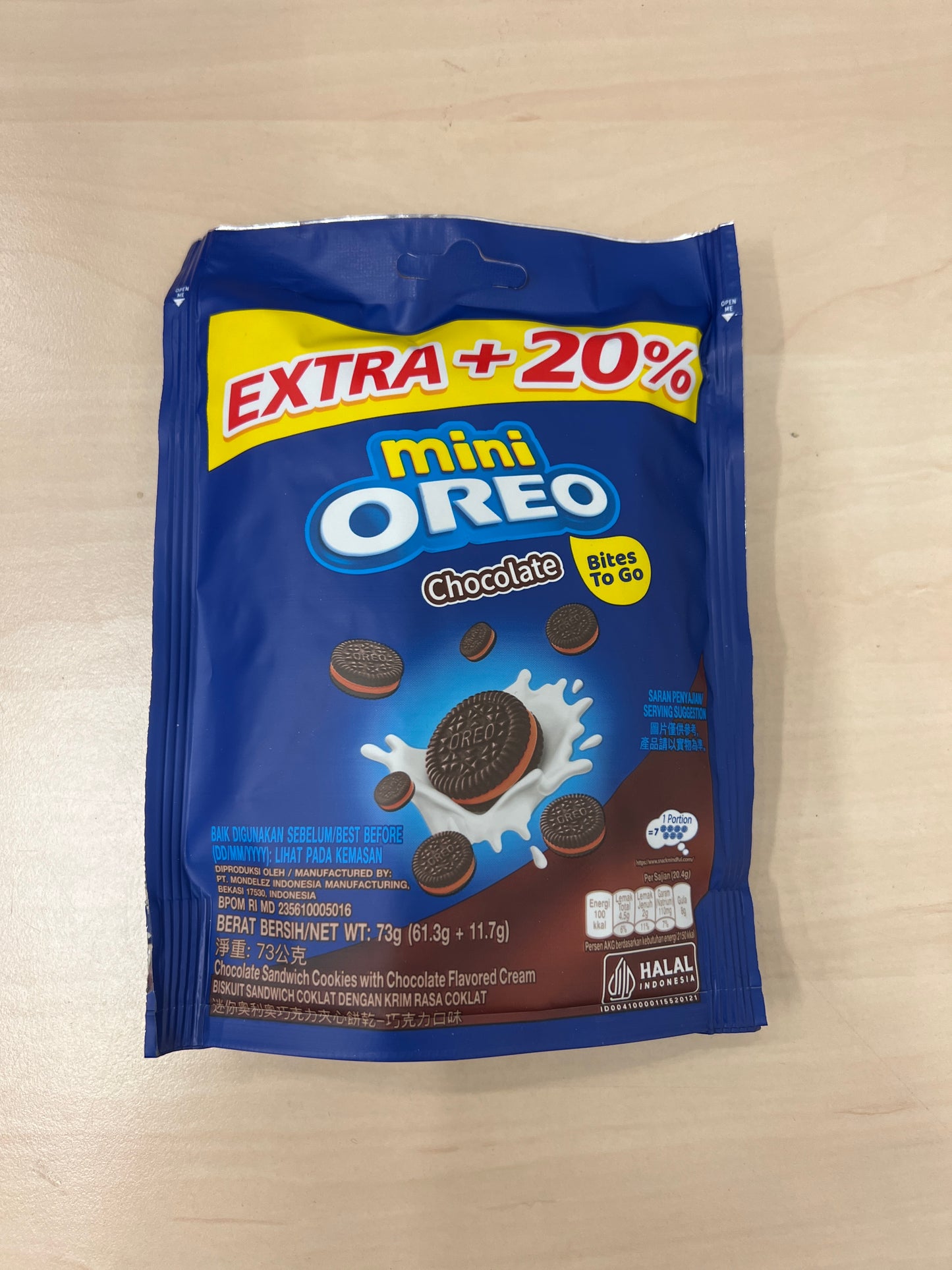 Oreo Mini Chocolate 73g