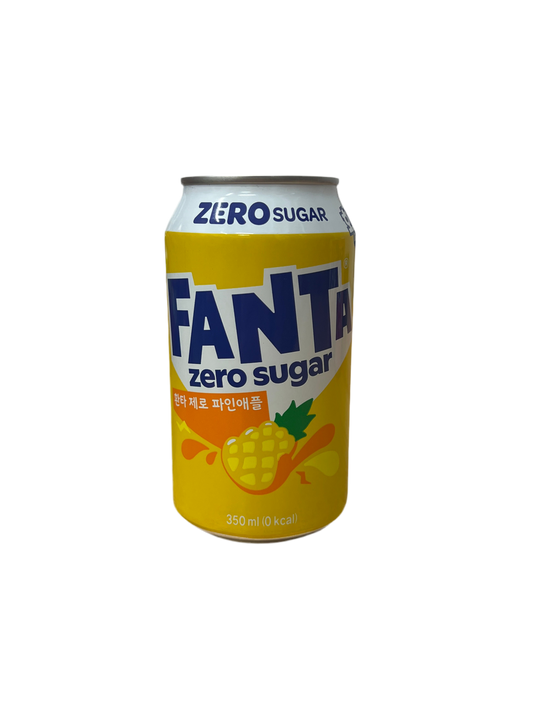 Fanta Zero Pineapple Korea 350ml