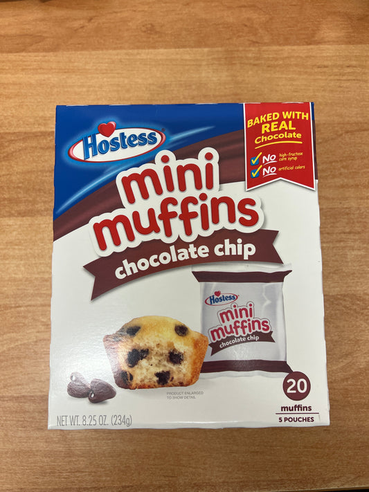 Hostess Mini Muffins Chocolate Chips 234g