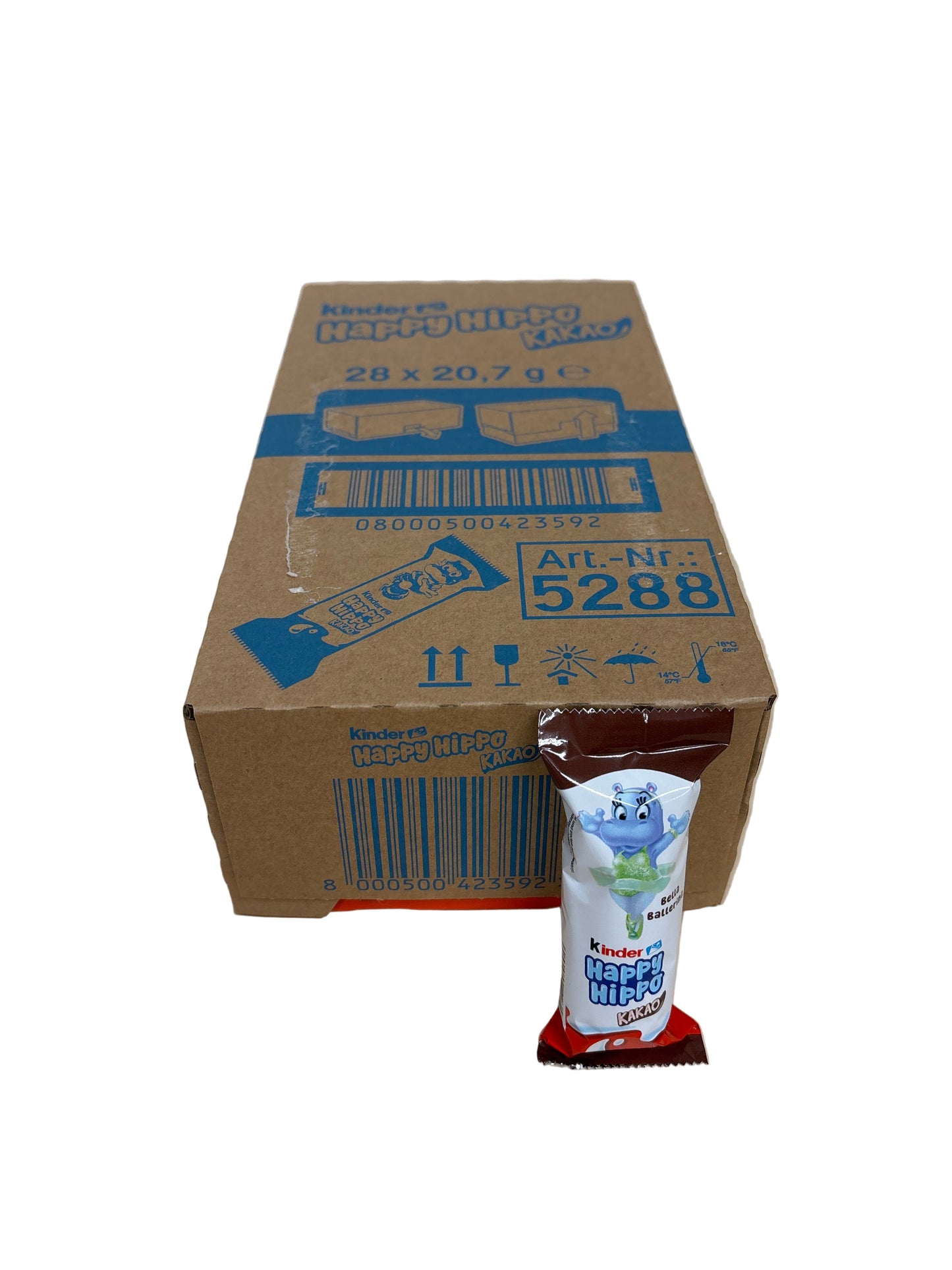 Kinder Happy Hippo Cacao Karton 28x20,7g