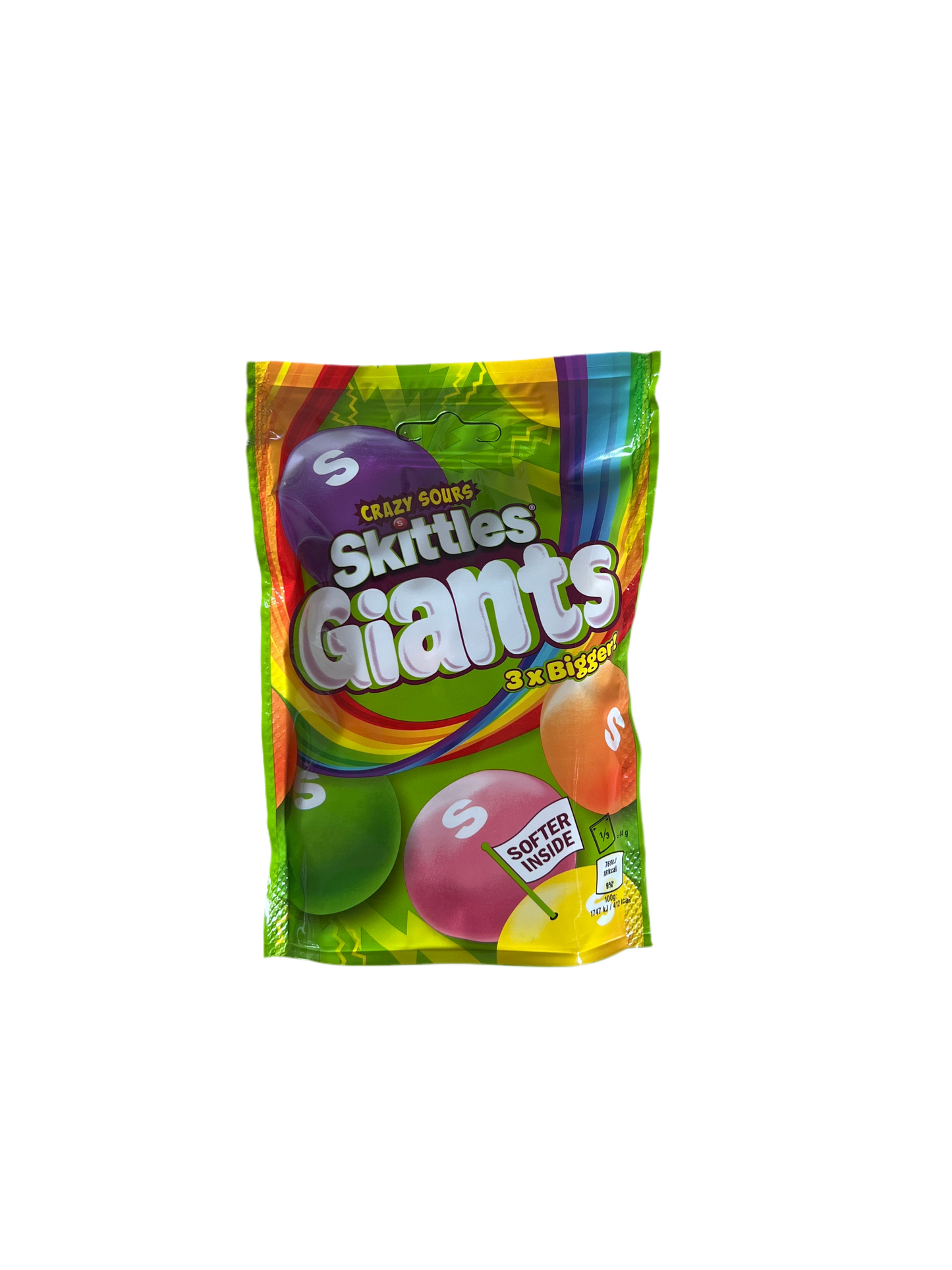 Skittles Giants Fruits England 132g