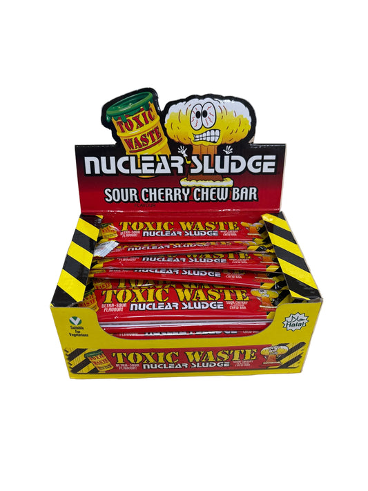 Toxic Waste Sour Cherry Chew Bar 50x20g MHD 31.05.2026