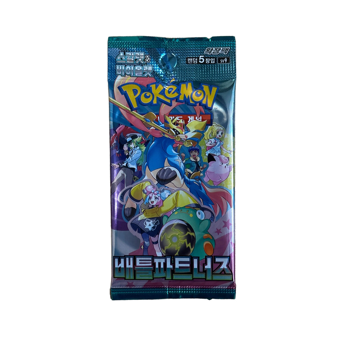 Pokemon Verschiedene TCG Booster Korea 5er Packs