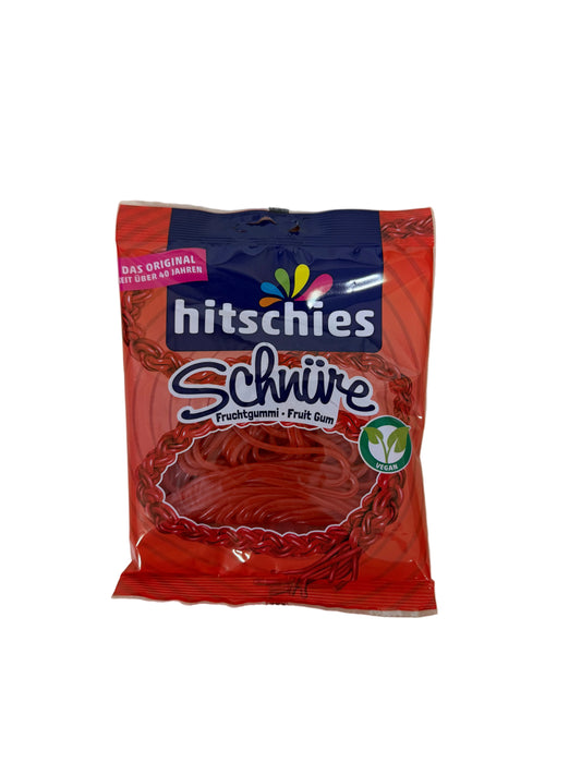 Hitschies Schnüre Erdbeere 125g MHD 30.06.2026