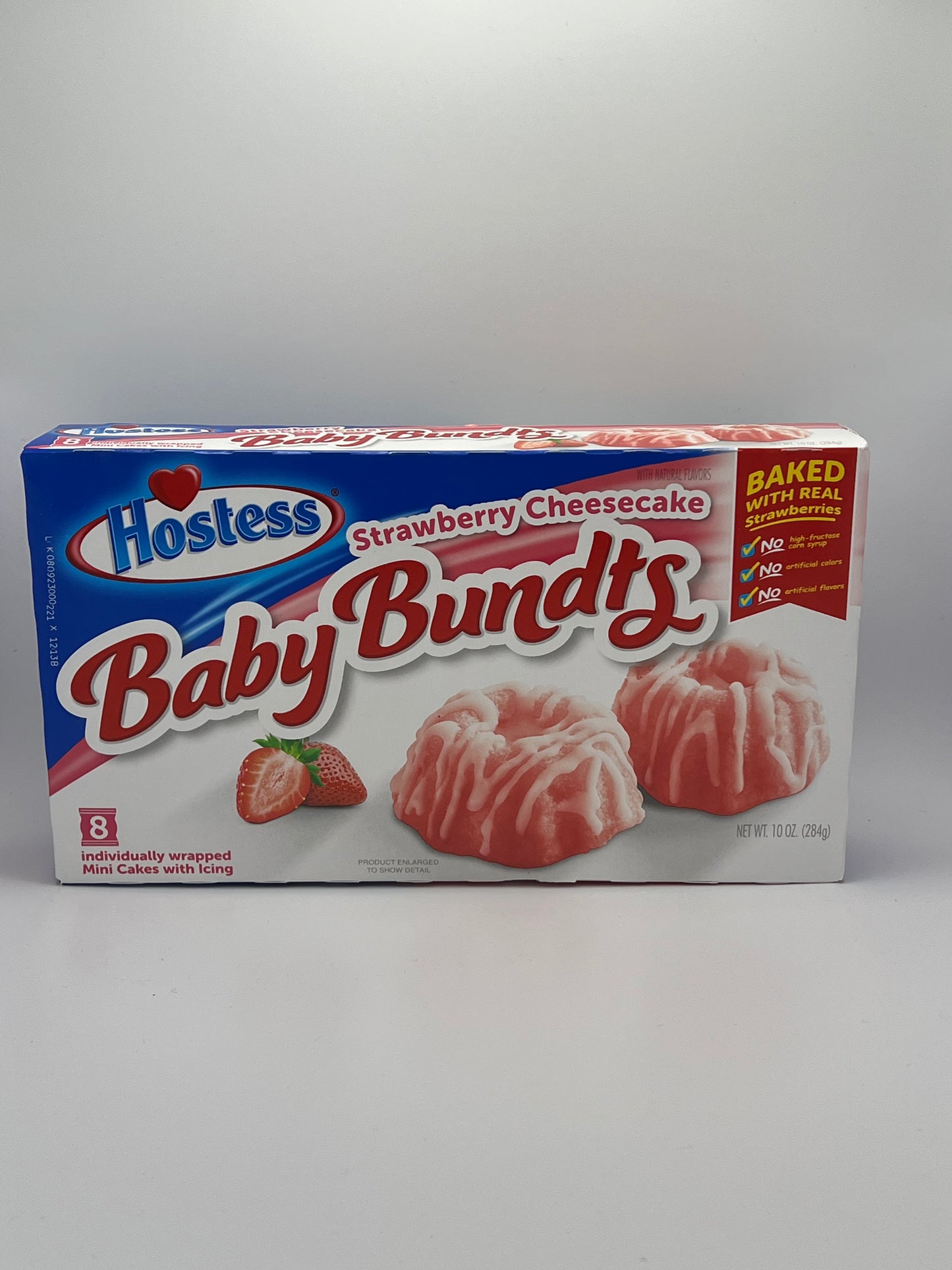 Hostess Baby Bundts Strawberry Cheesecake 8 Stück 284g