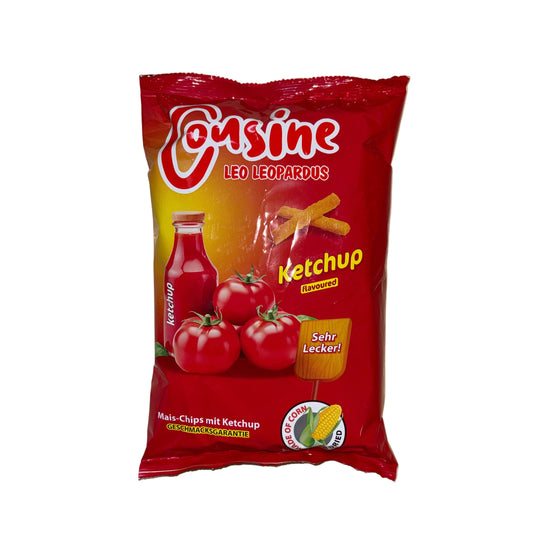 Cousine Leo Mais Chips Ketchup 80g MHD 18.10.2026