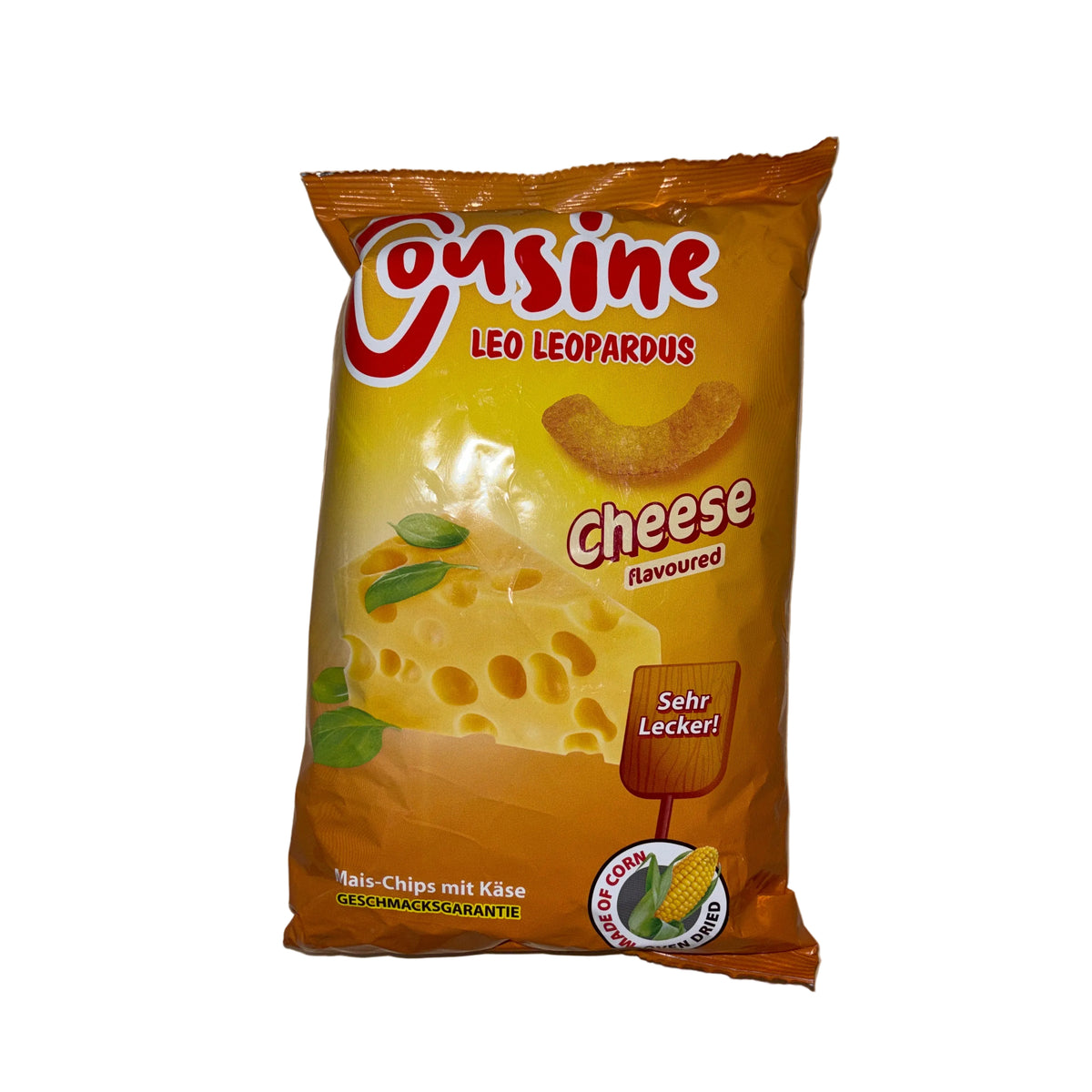 Cousine Leo Mais Chips Cheese 80g