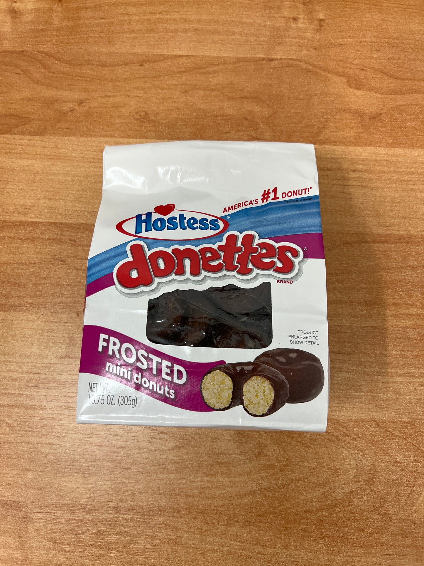 Hostess Donettes Mini Donuts Frosted Chocolate 305g