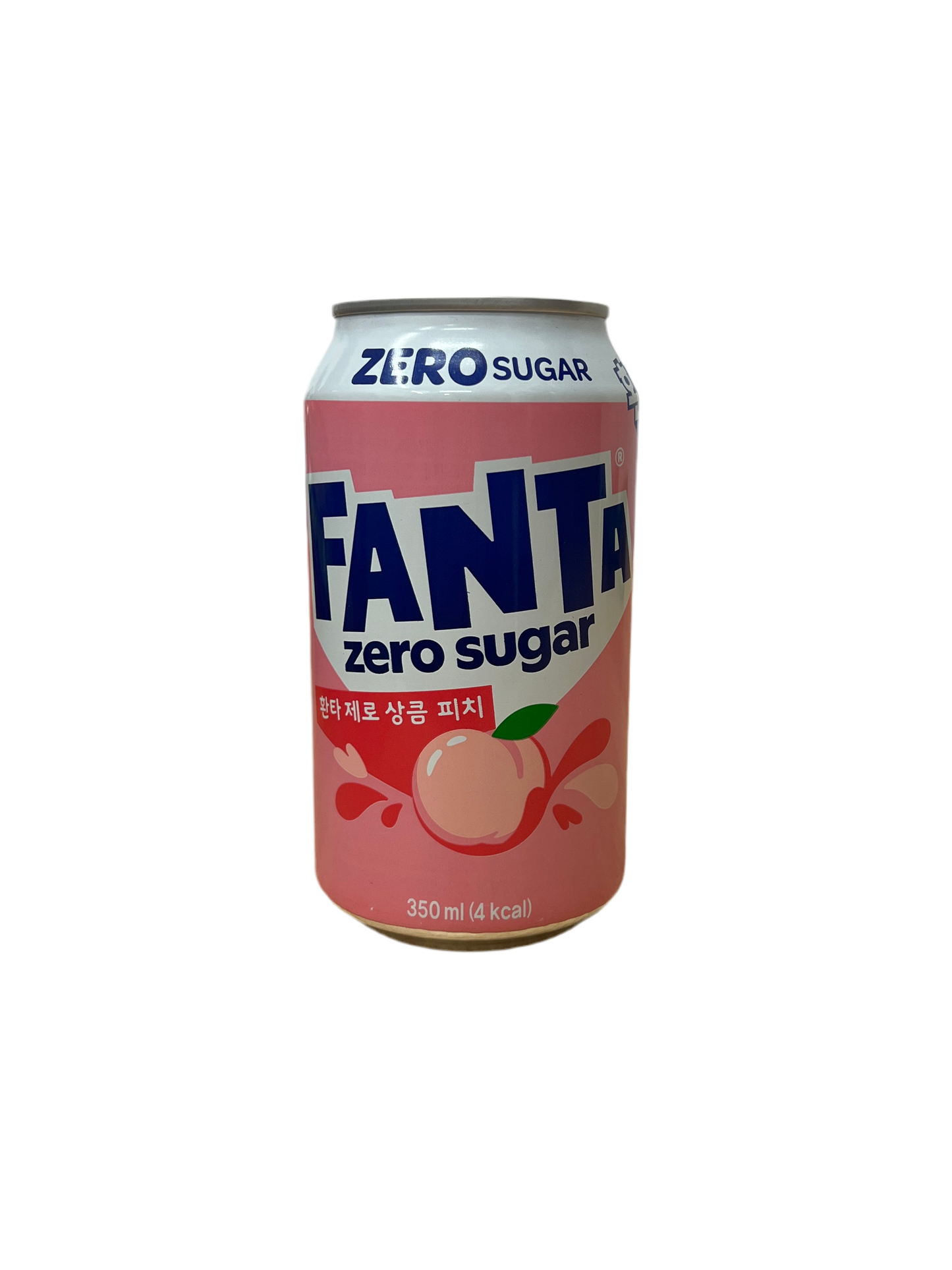 Fanta Zero White Peach Korea 350ml