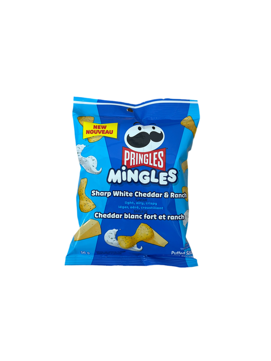 Pringles Mingles Sharp White Cheddar & Ranch 56g