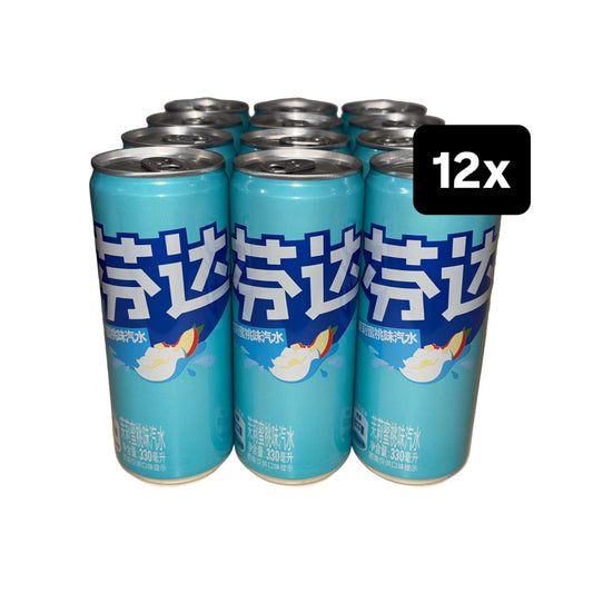 12x Fanta Jasminblüte & Pfirsich China Bundle 12x330ml