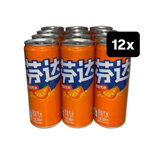 12x Fanta Orange China Bundle 12x330ml