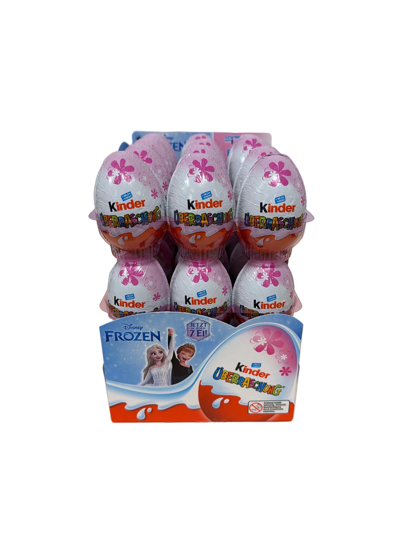 Kinder Überraschungs-Eier Rosa Karton 36x20g
