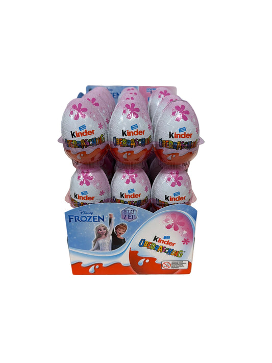 Kinder Überraschungs-Eier Rosa Karton 36x20g