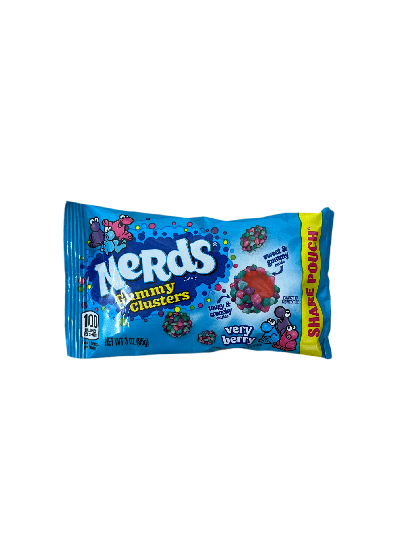 Nerds Gummy Clusters Very Berry 85g