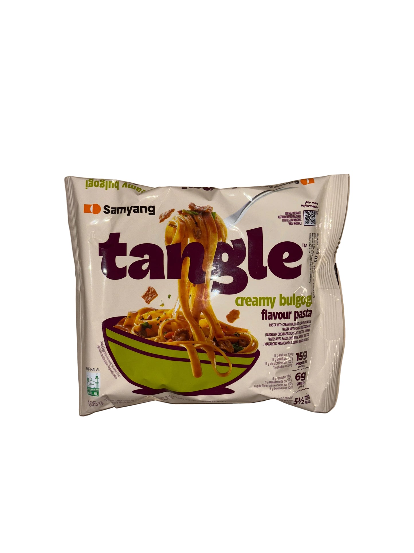 Samyang Tangle Instant Pasta Creamy Bulgogi 105g MHD 05.03.2026