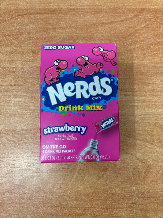 Nerds Strawberry Drink Mix 6 x 3g