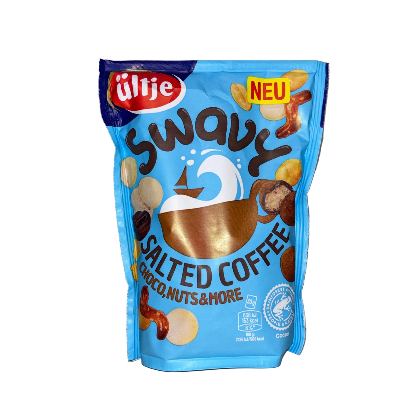 Ültje Swavy Salted Coffee 150g MHD 14.06.2026