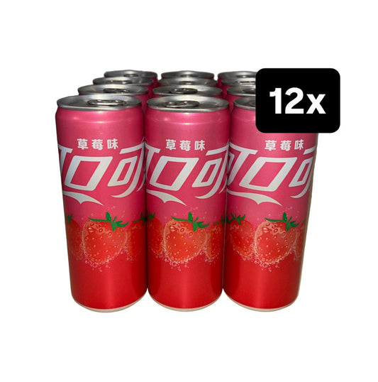12x Coca Cola Erdbeere China Bundle 12x330ml