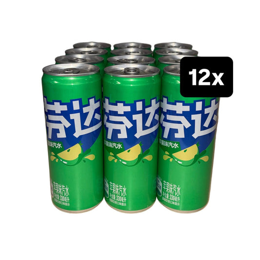 12x Fanta Grüner Apfel China Bundle 12x330ml