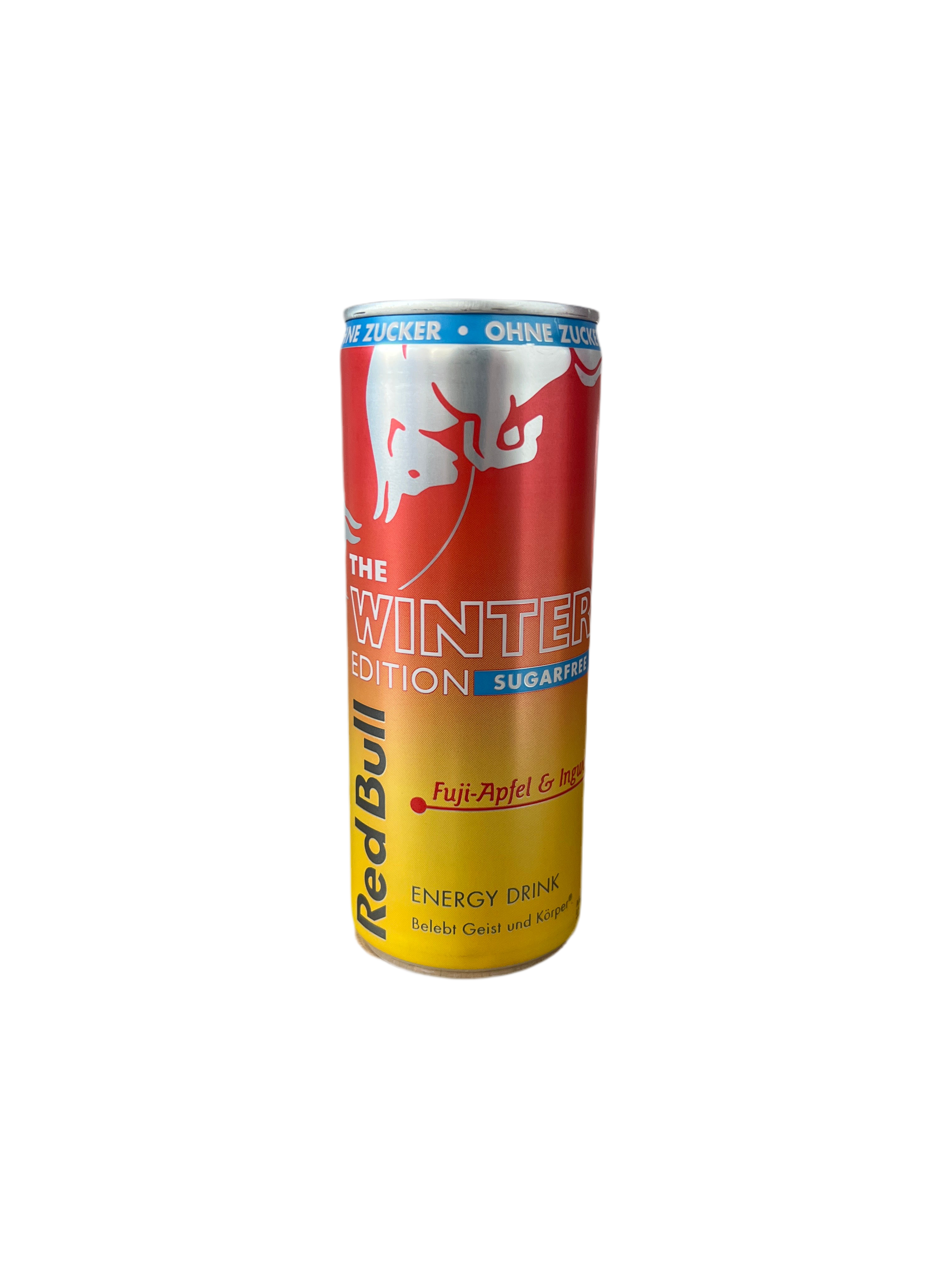 Red Bull Winter Edition Fuji-Apfel & Ingwer ZERO 250ml – CandyBroz Red Bull Winter Edition Fuji-Apfel & Ingwer ZERO 250ml – CandyBroz