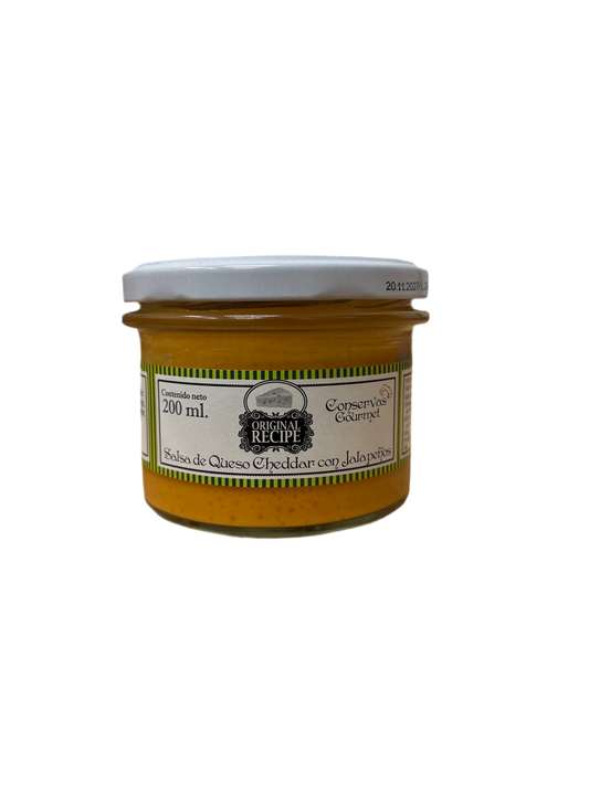 Queso Don Ignacio Cheddar Con Jalapeno Dip Mexico 200g