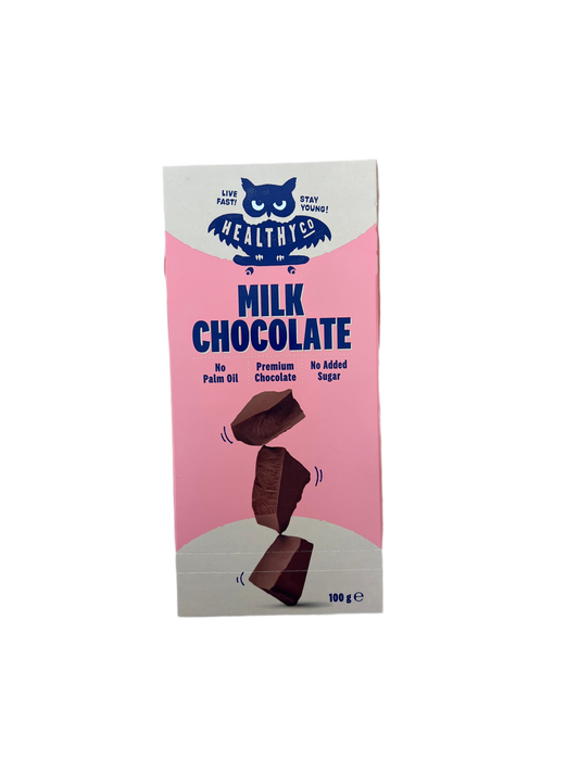 Healthyco Milk Chocolate Schweden 100g