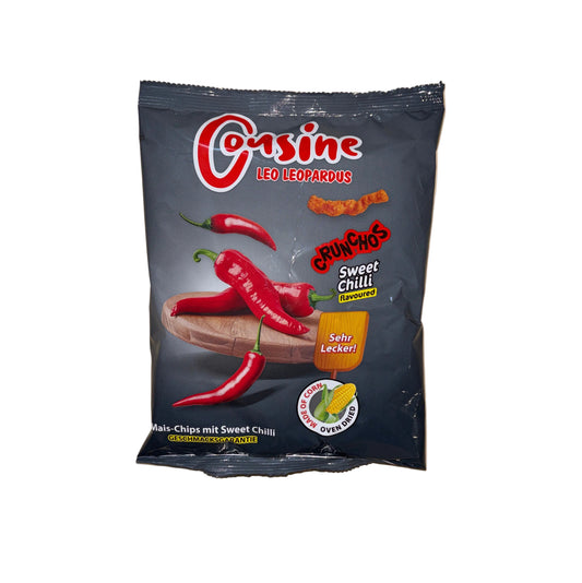 Cousine Leo Mais Chips Sweet Chilli 80g MHD 18.10.2026