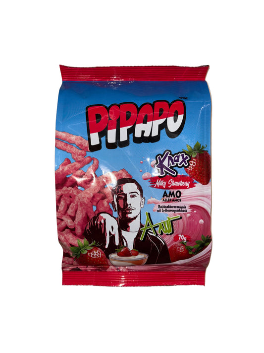 Pipapo Knax Milky Strawberry (Pink) 70g