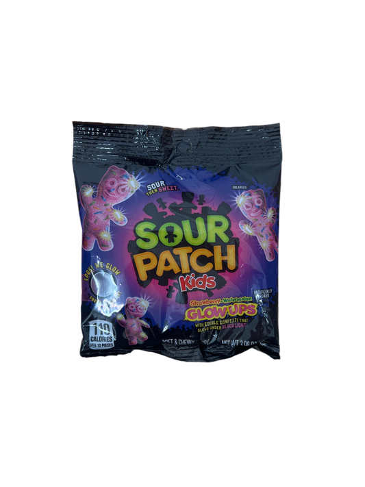 Sour Patch Kids Glow Ups Strawberry & Watermelon 87g