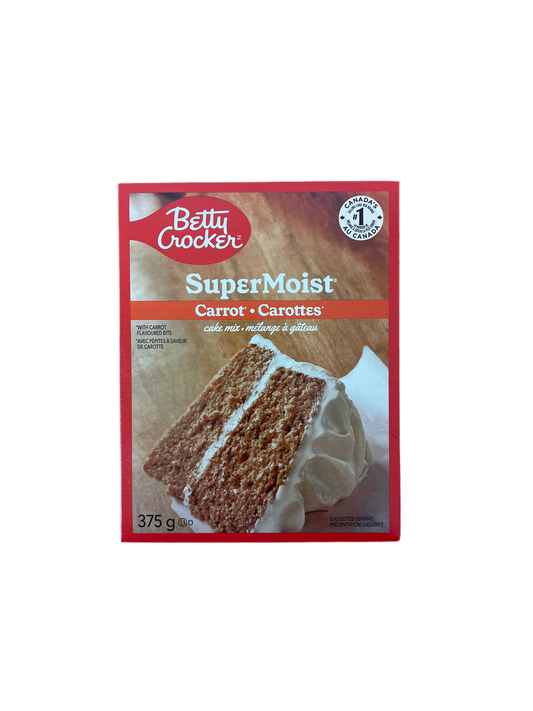 Betty Crocker Super Moisty Carrot Cake Mix 375g