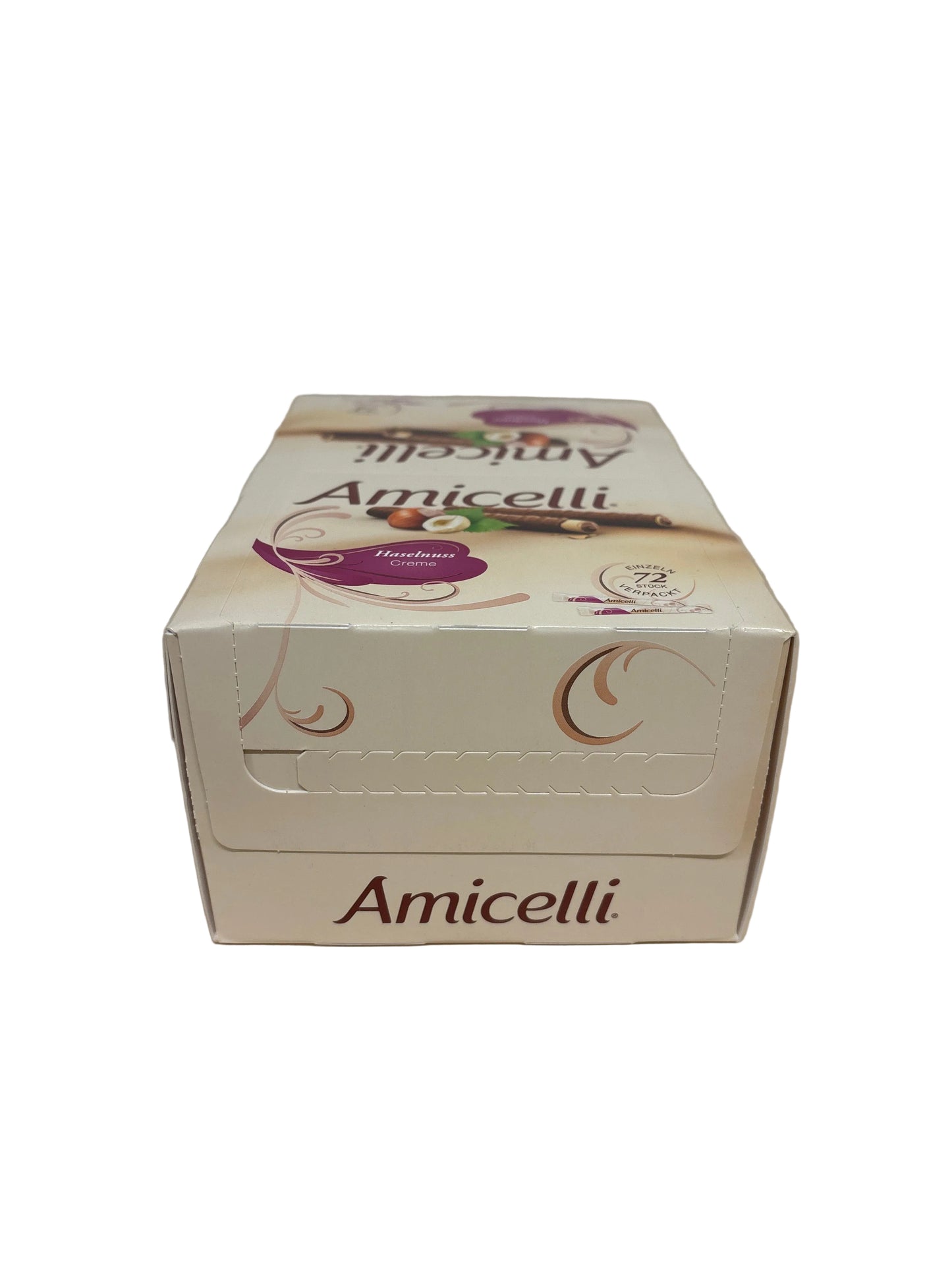 Amicelli Haselnuss Karton 72x12,5g