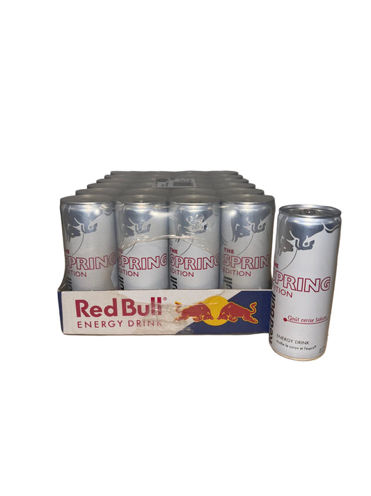 Red Bull Spring Edition Sakura Cherry Frankreich 24x250ml