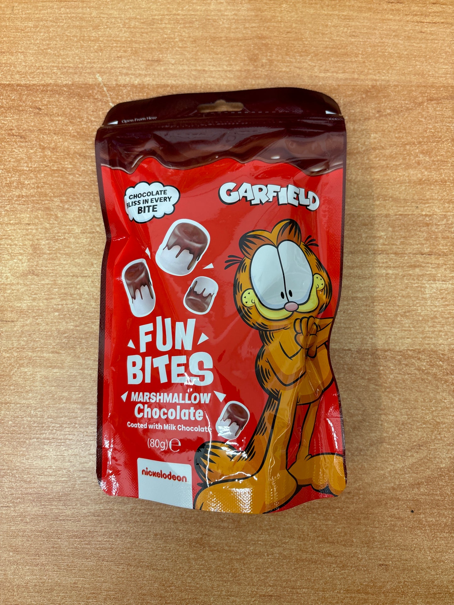 Garfield Fun Bites Choco Marshmallow 80g