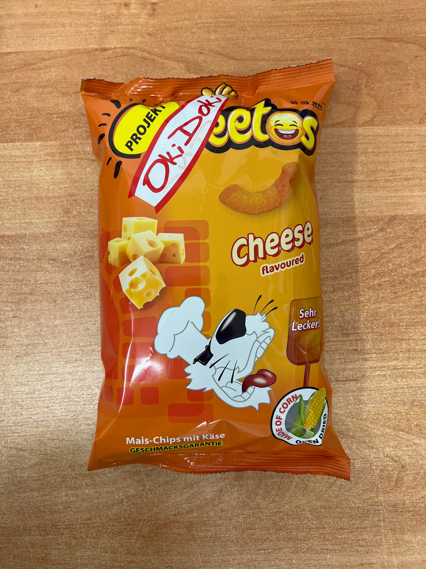 Projekt Oki Doki-eetos Chips Cheese 80g