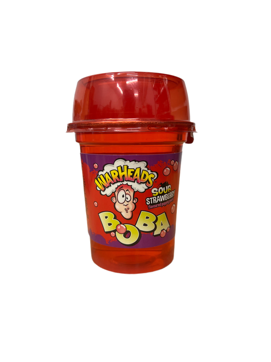 Warheads Boba Sour Strawberry 400ml