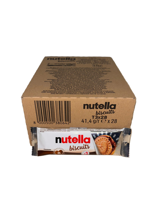 Nutella Biscuits 3er Pack Karton 28x41,4g