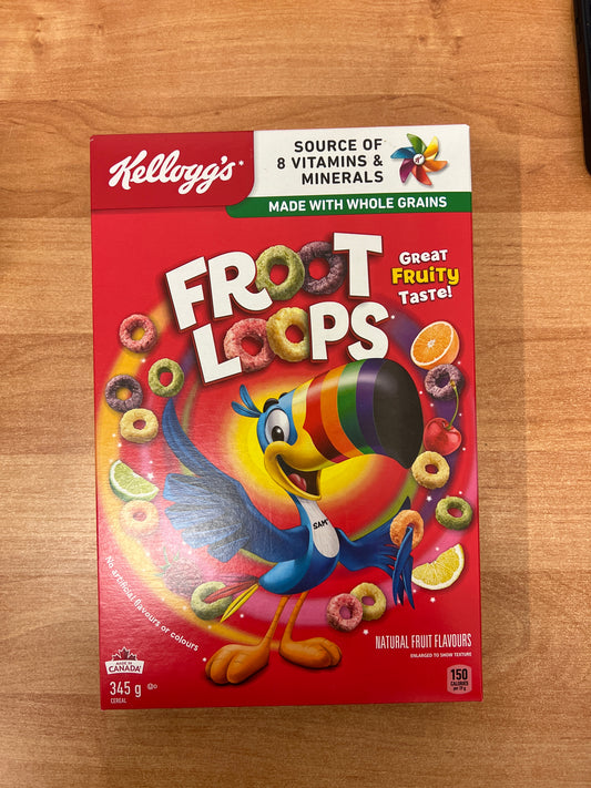 Kellogg‘s Froot Loops 345g