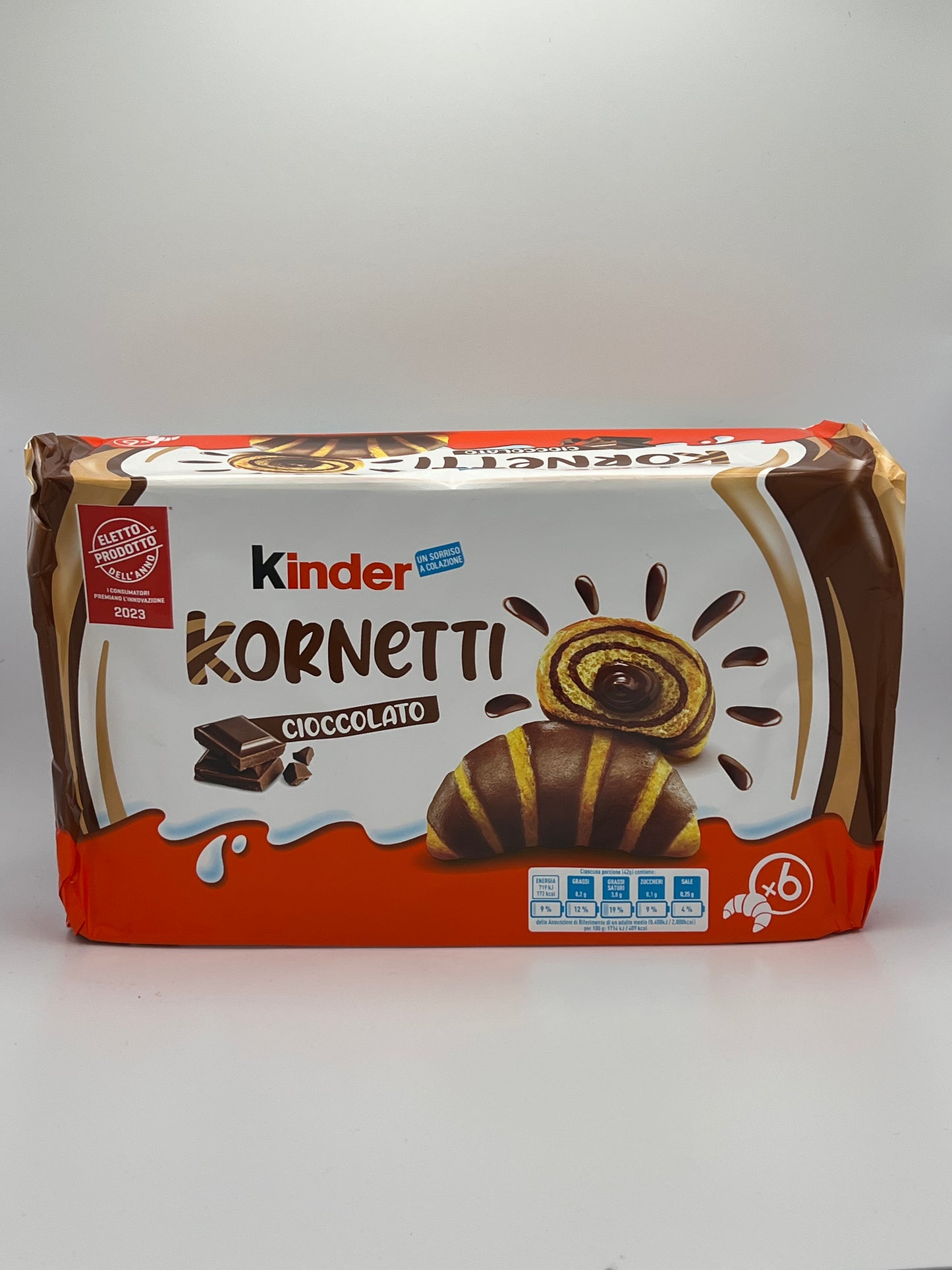 Kinder Kornetti Cioccolato 252g MHD 18.12.2024